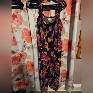 Maurices Multicolor Floral Jumpsuit